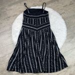 RABBIT RABBIT RABBIT black, white floral sleeveless dress. Size 12. Black Photo 10