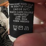 Jax black and cream banded tank dress with black lace detail size 6 Photo 10