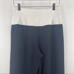Joie  Analina Trouser Pants Navy & White High Waisted Business Wide Leg NWT SZ 4 Photo 7