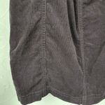 Banana Republic  Womens Skirt 12 Purple Corduroy Front Slit‎ Belt Loops Pockets Photo 8