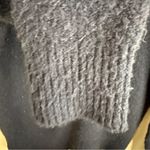 Halogen Nordstrom ‎ Tie Back Black Oversized Sweater Size Small Bow Tie Back Photo 3