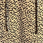 Sugar Lips Women’s  Tiered Long Sleeve Cheetah Print Mini Dress Size Small Photo 3