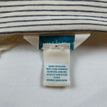 Sundance  Striped Lace Trim Tank Top XS Cotton Spandex Tank Y2K Photo 3