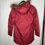 Columbia NWT  Suttle Mountain Long Insulated Jacket Burgundy SMALL‎ AND X-SMALL Photo 2