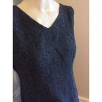 #22 Women's Sz: 4P Gray and Black Wool Sheath by L. L. Bean Photo 1