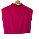 House of Harlow  1960 Pink Mock Neck Crop Top Size S NWT Photo 1