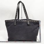 Fendi  Black Studded Tote Bag Photo 1
