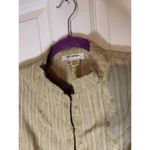 ZARA DBN)‎  Blazer woman M tan long sleeve shirt medium gorgeous Photo 3