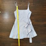 Princess Polly  Cottage Hill light blue wrap mini dress size 6 Photo 9