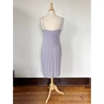 Alyn Paige Sparkling Pastel Purple Spaghetti Strap Midi Cocktail Dress Photo 7