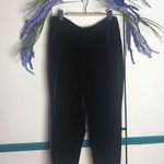 Artisan De luxe black velvet cropped pants Size undefined Photo 0