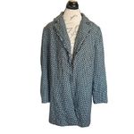 Worthington  Womens Blazer Jacket Plus Size 16W Frayed open Retro Fall Autumn Mod Photo 1