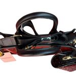 Juicy Couture Glossy Black Licorice Mini Satchel Bag Purse Photo 3