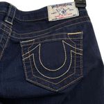 True Religion SZ 27 Skinny Jeans Low-Rise Embroidered Pockets Zip-Fly Dark Wash Photo 8