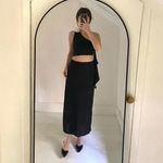 Lovers + Friends Cordelia Rosette One Shoulder Top Black & White Size XS $128 Photo 1