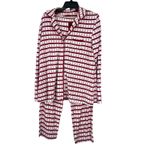 Soma  M Cool Nights 2 piece Pajama Set Matching Top Bottom Pants Sleepwear Photo 1