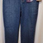Gloria Vanderbilt  Amanda Denim Jeans Dark Blue Portland Women's Size 14 NWT Photo 0