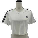 Adidas Three Stripe Cropped Tee Photo 0