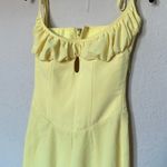 House Of CB  ‘Soren’ Buttercup Cutout Mermaid‎ Midi yellow size XS Photo 5