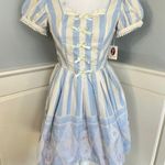 Disney Secret Honey X NWT Miss Bunny Bow Front Kawaii Dress Free Size Photo 0