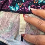 LuLaRoe  Purple and Green Floral Leggings Photo 5