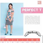 LuLaRoe Perfect T Diamond Geometric Print Black and white Tee Top Size S… Photo 11