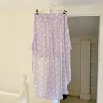 Nasty Gal Polka Dot High Low Midi Skirt Photo 5