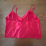 Frederick's of Hollywood Coquette Silky Cropped Camisole with Boys Adjustable Straps Size Medium Feminine Photo 5