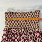 Juicy Couture Maxi Dress sz S Smocked Boho Hippie Strapless Beach Royalty Flowy Photo 4