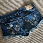 Hollister  Micro Mini Shorts Y2K Low-Rise Denim Photo 0