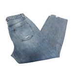 No Boundaries  Jeans Juniors Sz 11 High Rise Distressed Light Wash Stretch Ankle Photo 5