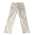 Madewell Women's The Perfect Vintage Straight Leg Denim Jeans Tile White Size 27 Photo 1