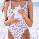 Chloe Rose  Pink Seashell Print 1 Piece Swimsuit Photo 0