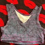 Vintage 80s Purple Workout Sports Bra Top S Photo 1
