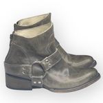 FREEBIRD by Steven Freebird aso Free People ๐ค Santiago Distressed Leather Booties Boots ๐ค Taupe Photo 1