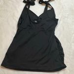 A pea in the pod  Black Maternity Tankini Top sz S Photo 4