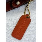 Coach Vintage 1980’s  Sheridan Mayfield Navy Blue Pebbled Leather w/ Brown Trims Photo 9