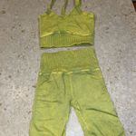 Free people work out outfit Yellow Size XS Photo 11