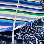 Tru Self NWT!  Striped Button Accent Tee 20” P2P Photo 6