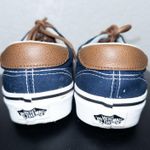 Vans Navy Blue Off The Wall Low Top Canvas Shoes Size 6 Photo 5