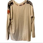 CAbi Aztec Scarf Silk Top Style #768 Size Small Photo 4