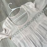 Cottagecore Sheer Top cotton lightweight flowy womens Pink medium prairie soft Photo 1