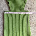 Princess Polly Olia Sage Green Mini Cutout Ribbed Dress. Size S/M Photo 6