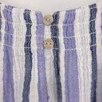 Beach Lunch Lounge Halter Neck Striped Dress W/ Braided Tie Belt Women’s Size XL Photo 7