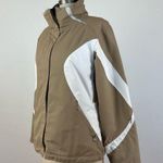 NILS Weatherproof Ski Jacket Size 8 Tan Photo 4