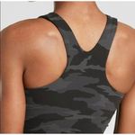 Athleta  A-C Conscious Camo High Neck Cropped Workout Tank Top Built in Bra SZ XL Photo 3