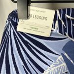 Aerie  Chill Play Move 7/8 Leggings Hi-Rise Blue Floral Print‎ Size S New Photo 6