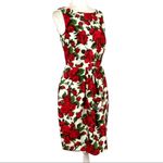 Jules Reid The Peony in 50's Rose Party Holiday Christmas Dress 6 Red Photo 5