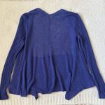 Eileen Fisher Linen Purple Lightweight Knit Open Front Cardigan Size M Photo 1