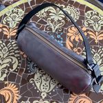 Sundance  METALLIC GOLD TONE LEATHER SHOULDER BAG. O/S Photo 2